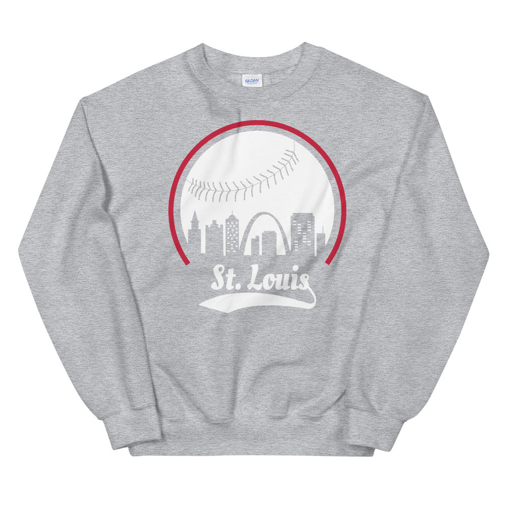 Unisex St. Louis Cardinals Baseball Crewneck Sweatshirt