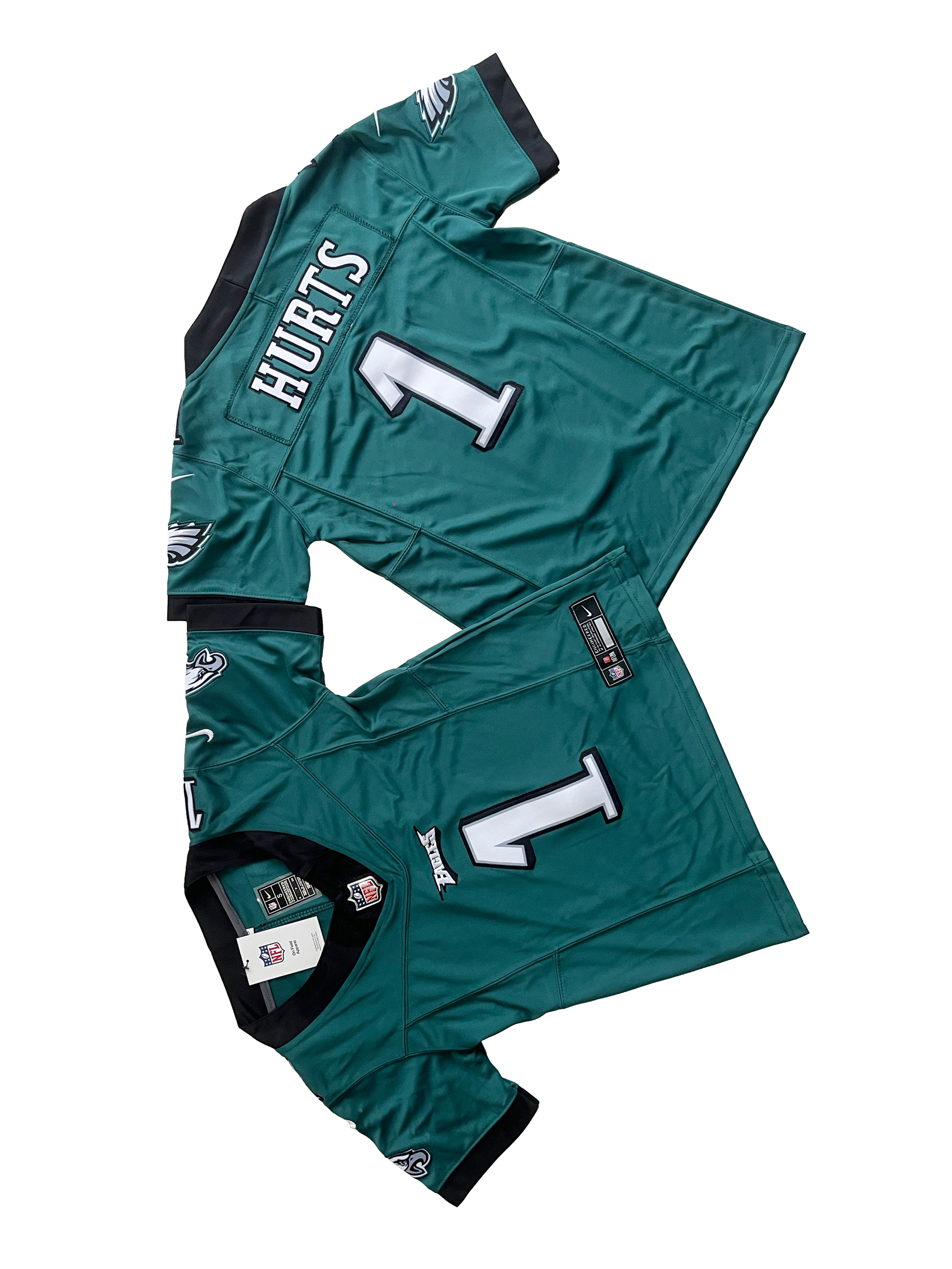 Youth Philadelphia Eagles 1# Jalen Hurts Women's Vapor F.U.S.E. Limited Jersey