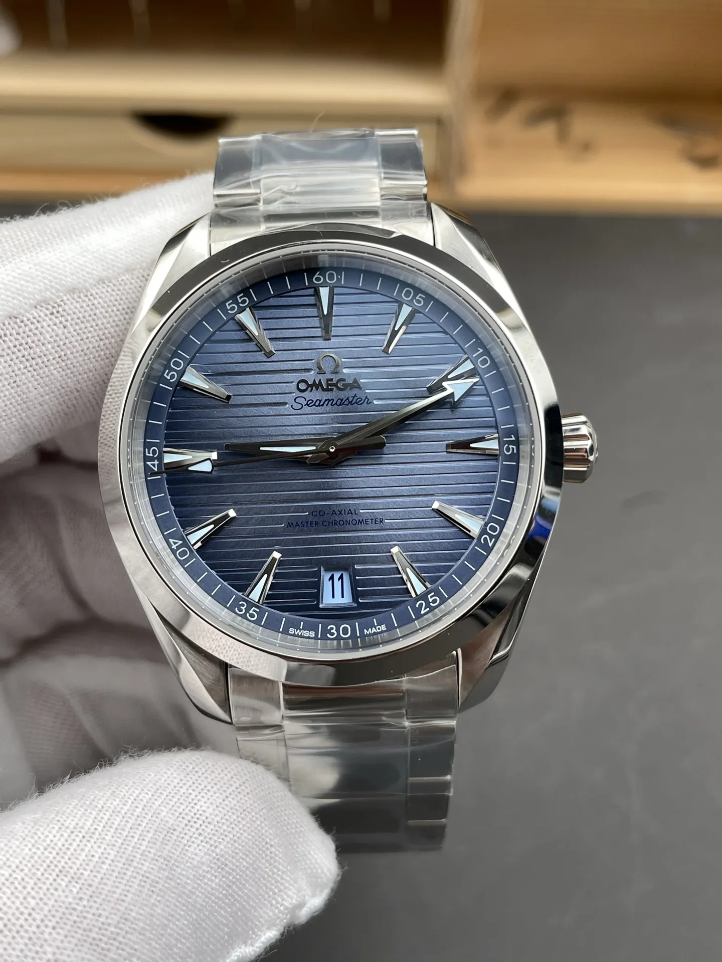 Omega Seamaster Ice Blue 41mm