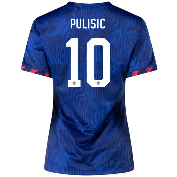 Nike Womens United States Christian Pulisic Away Jersey 23/24 (Hyper Royal/Loyal Blue)