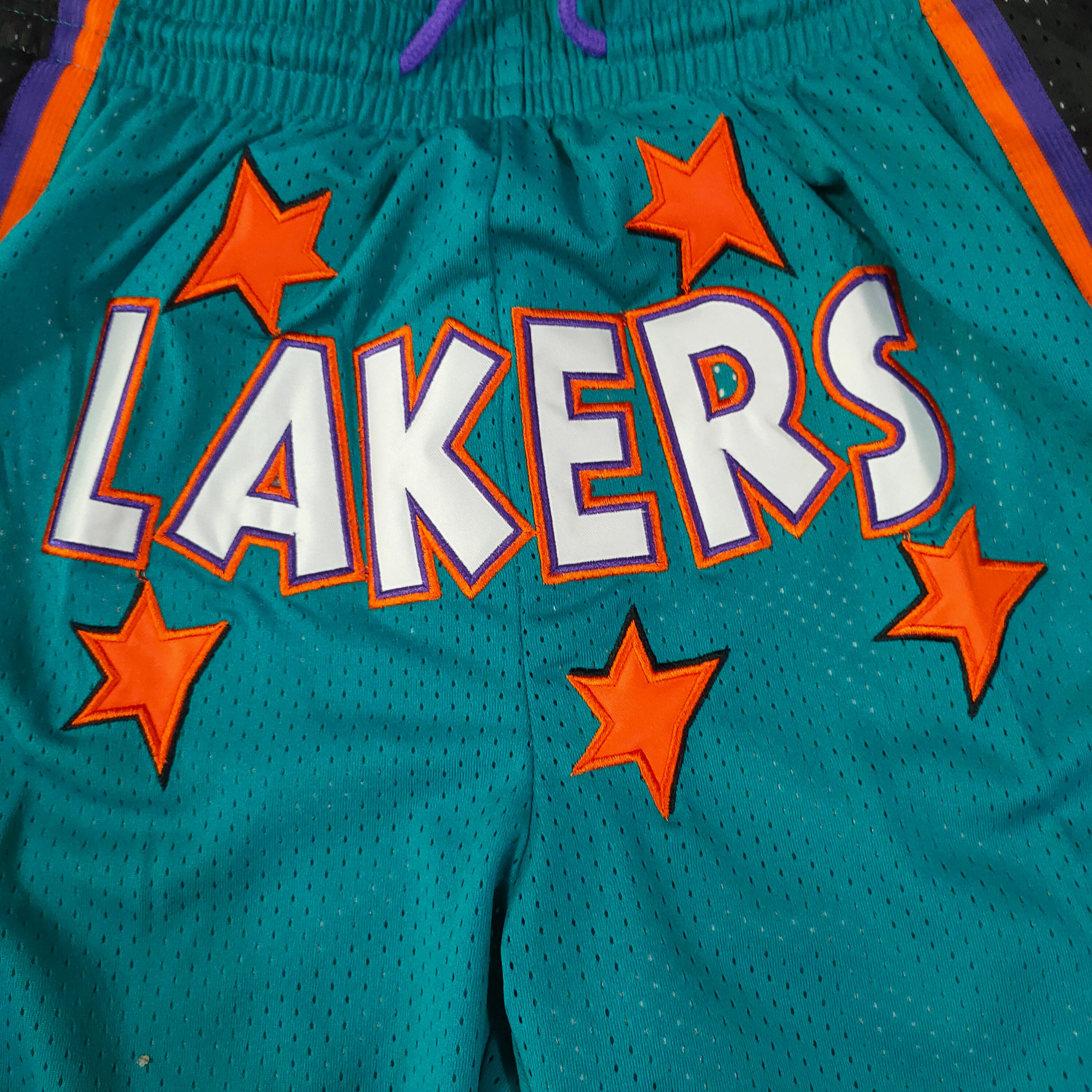 Los Angeles Lakers 95 All-Star Green Pocket Shorts