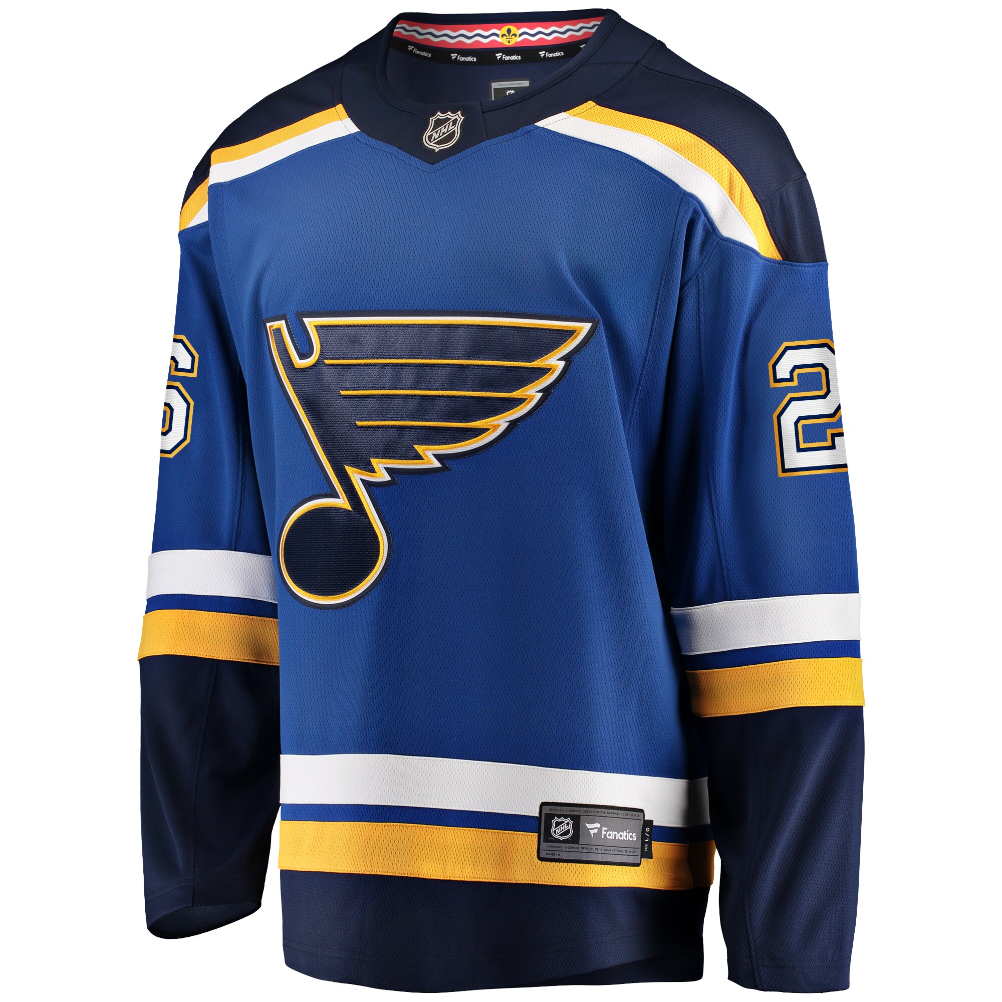 Nathan Walker St. Louis Blues Fanatics Home Premier Breakaway   Jersey – Blue