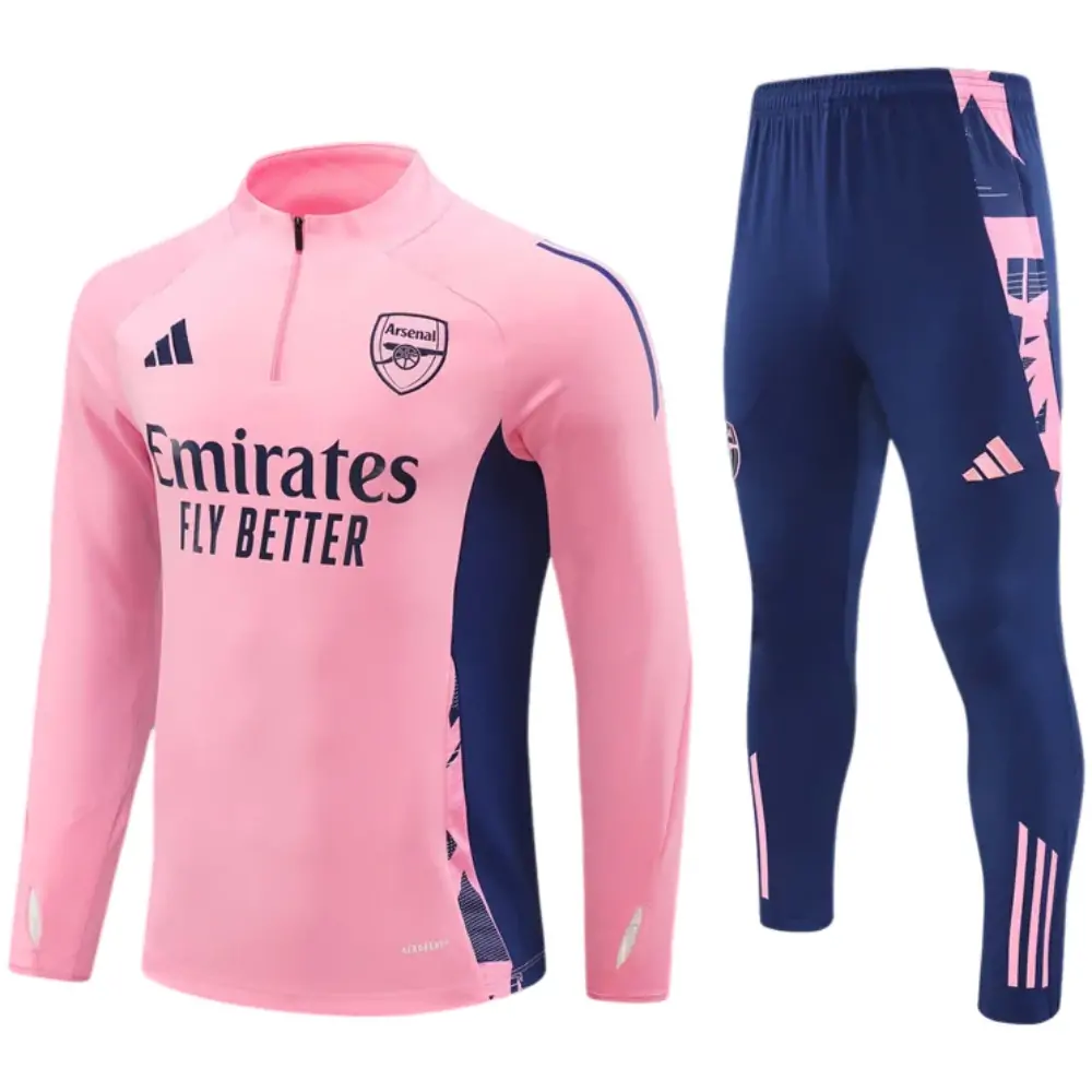 Arsenal pink children's training uniform for the new season 2024-25