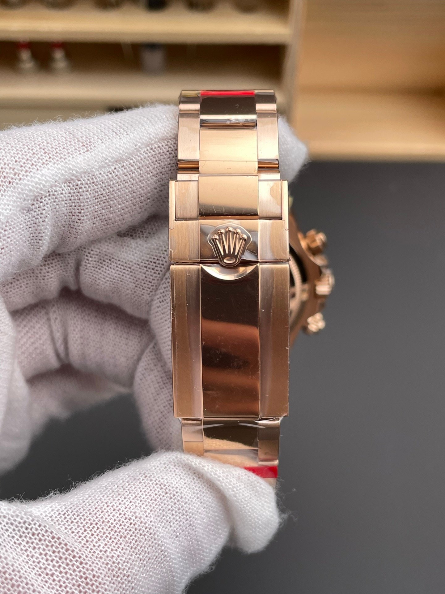 Rolex Daytona Full Rose Gold Black Gold