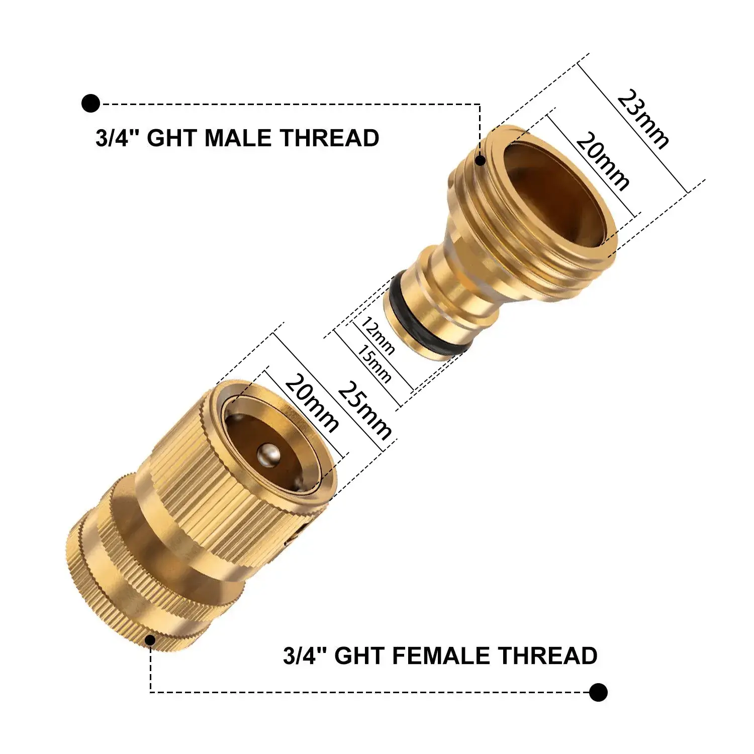 Garden Hose Quick Connector