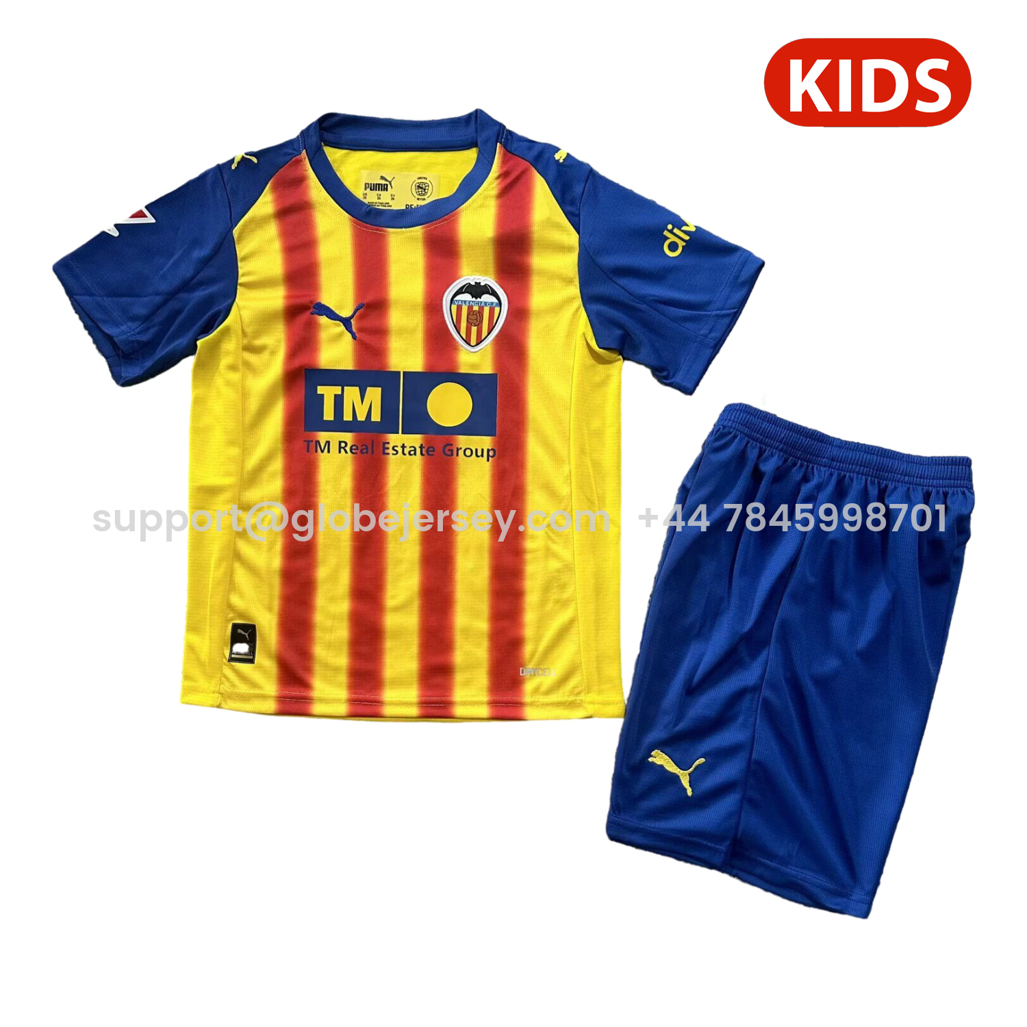 Valencia 25-26 Third Kids Kit