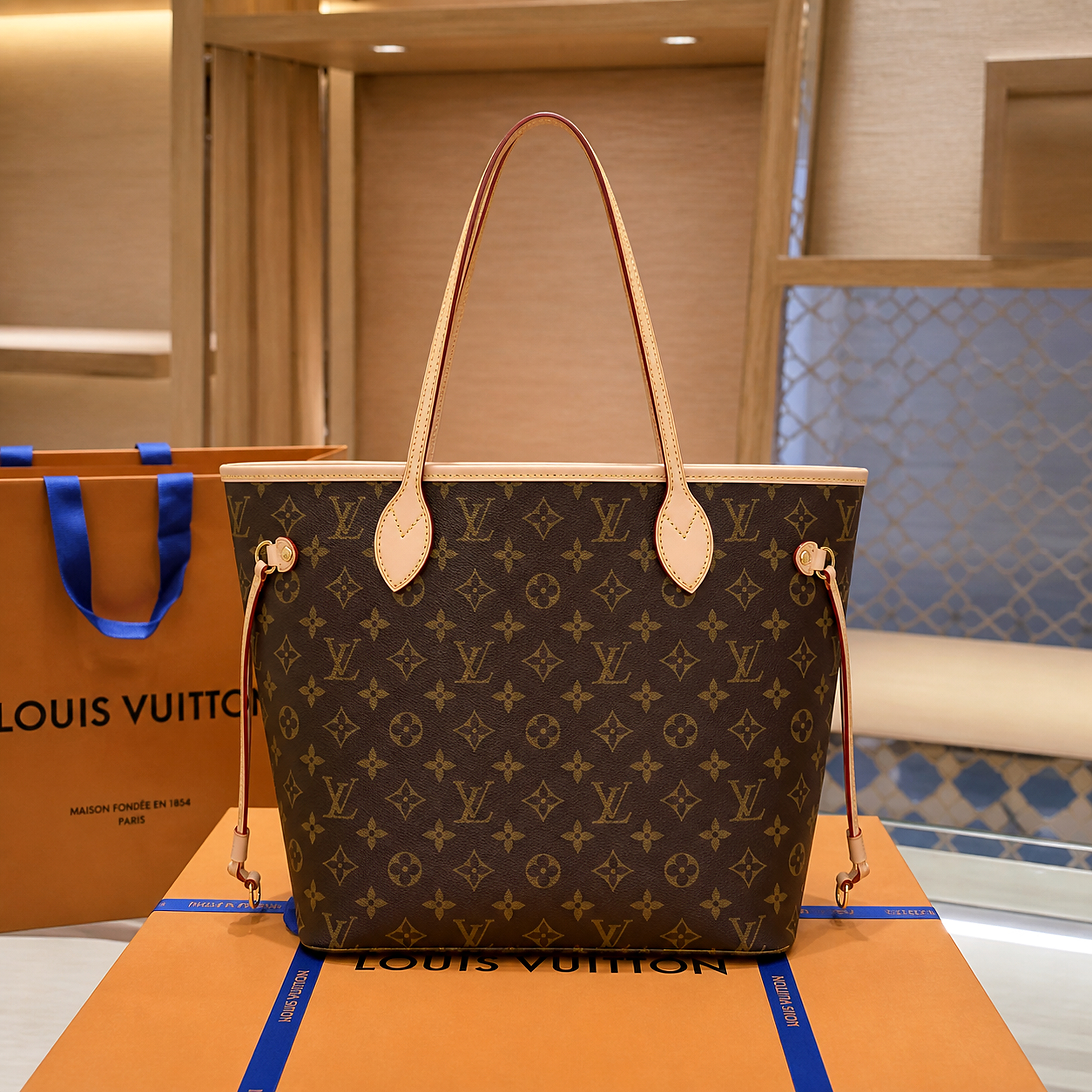 LV-Neverfull Tote