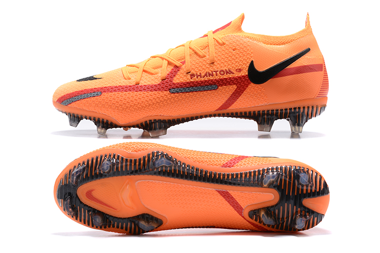 Shock Wave series Nike low-top Phantom GT2 waterproof Recharge all-knit FG football shoes Nike Phantom GT2 Elite FG