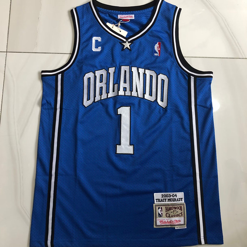 Tracy McGrady Orlando Magic 1 Blue MN
