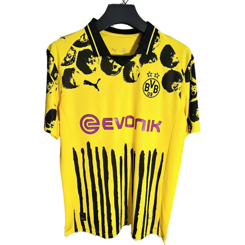 2025-26 Club World Cup Dortmund Special Edition Yellow Belt Advertising Jersey - Fan Edition
