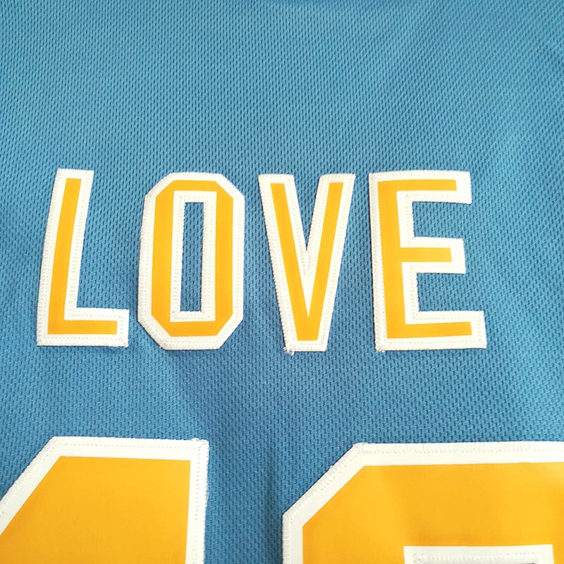 NCAA UCLA No. 42 Kevin Love Classic Blue Embroidered Basketball Jersey