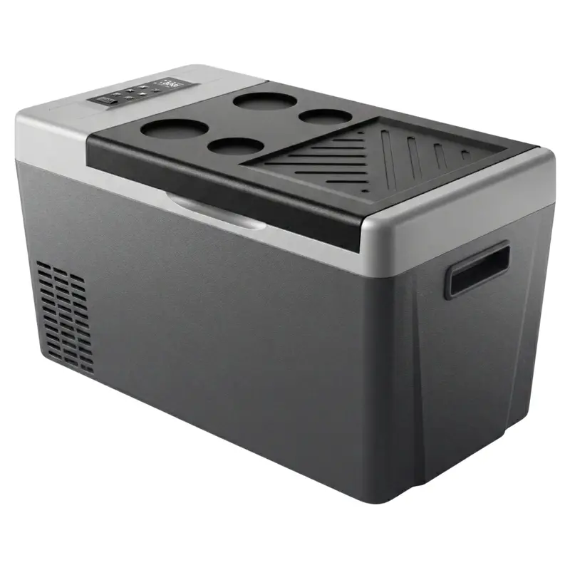 19–47 Quart 12V/24V Compressor Car Fridge Freezer with AC Power Adapter