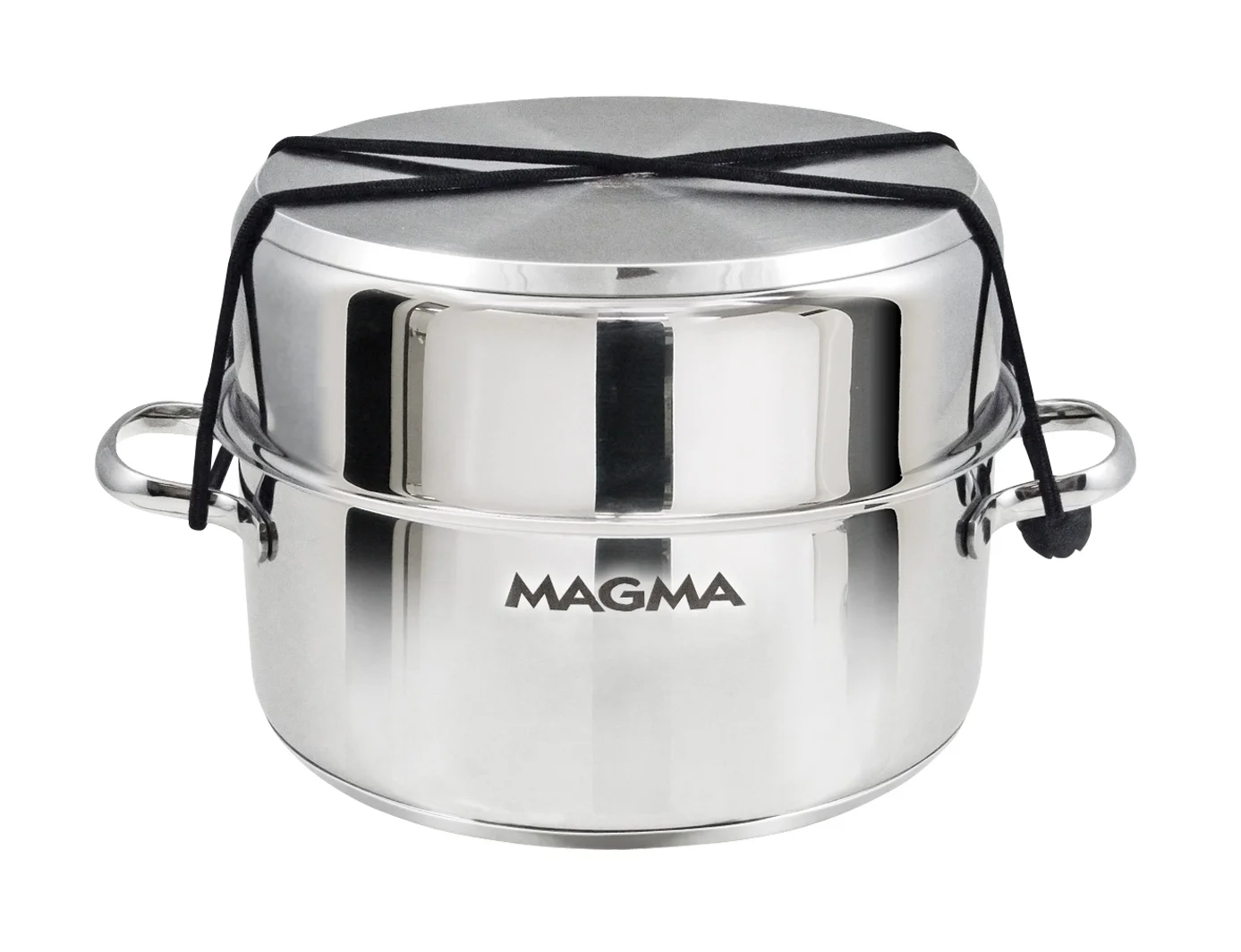 Magma A10-366-2-IND 10 Piece Scratch Resistant Stainless Steel Non-Stick Nesting Cookware Set | Compact Pots & Pans for Marine, Boat, RV, Camping & Home | Space-Saving, Induction Cooktop Ready