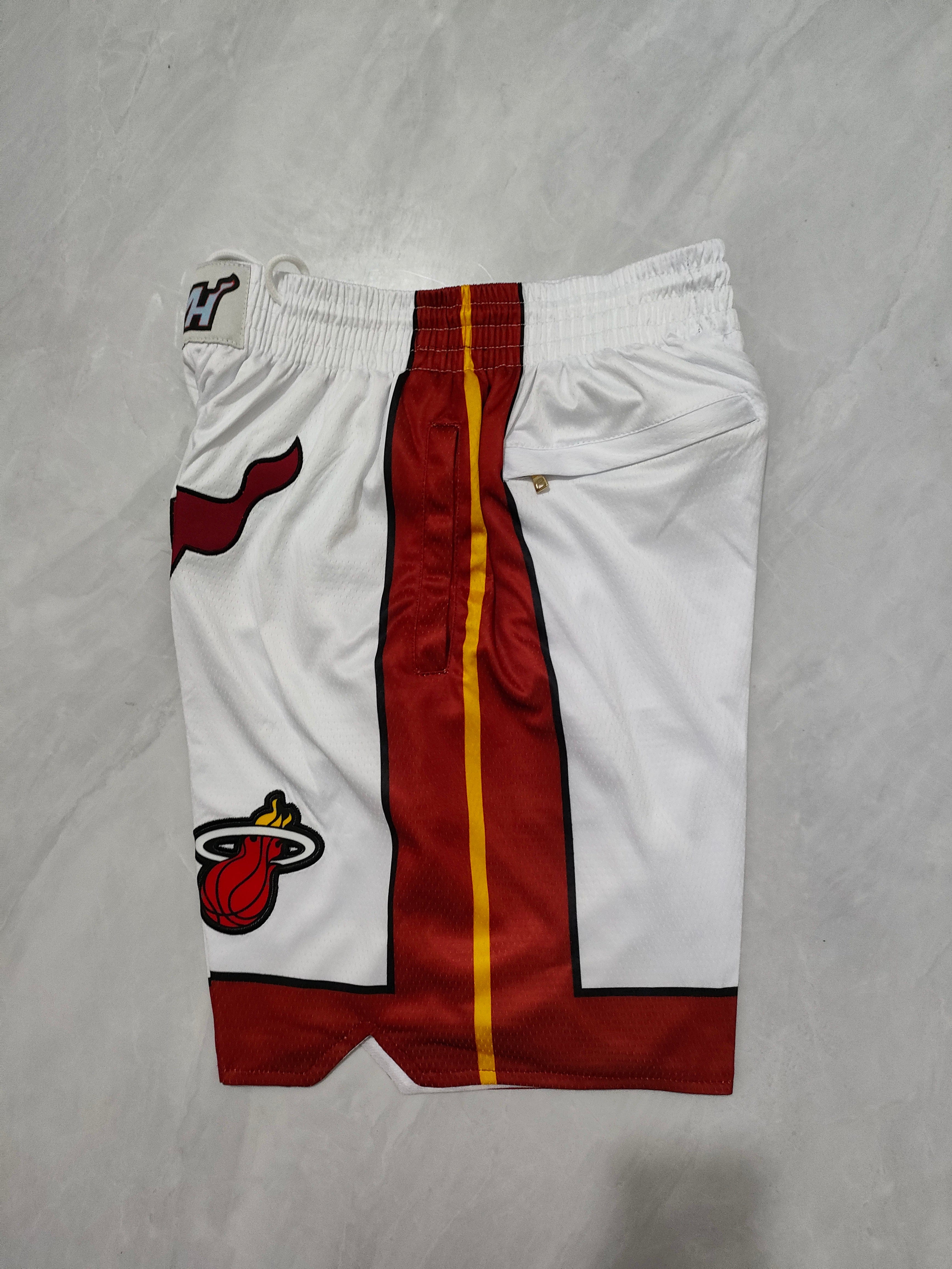 Miami Heat White Regular Pocket Pants