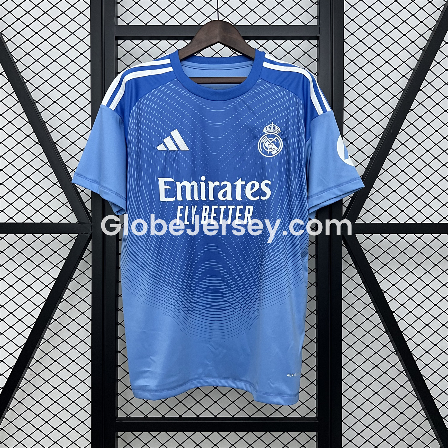 Real Madrid 25-26 Blue Goalkeeper Jersey - Fans Version