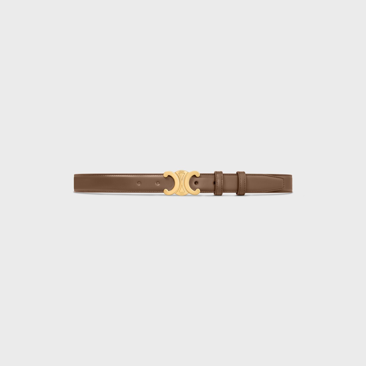 Medium Triomphe Belt in Taurillon Leather