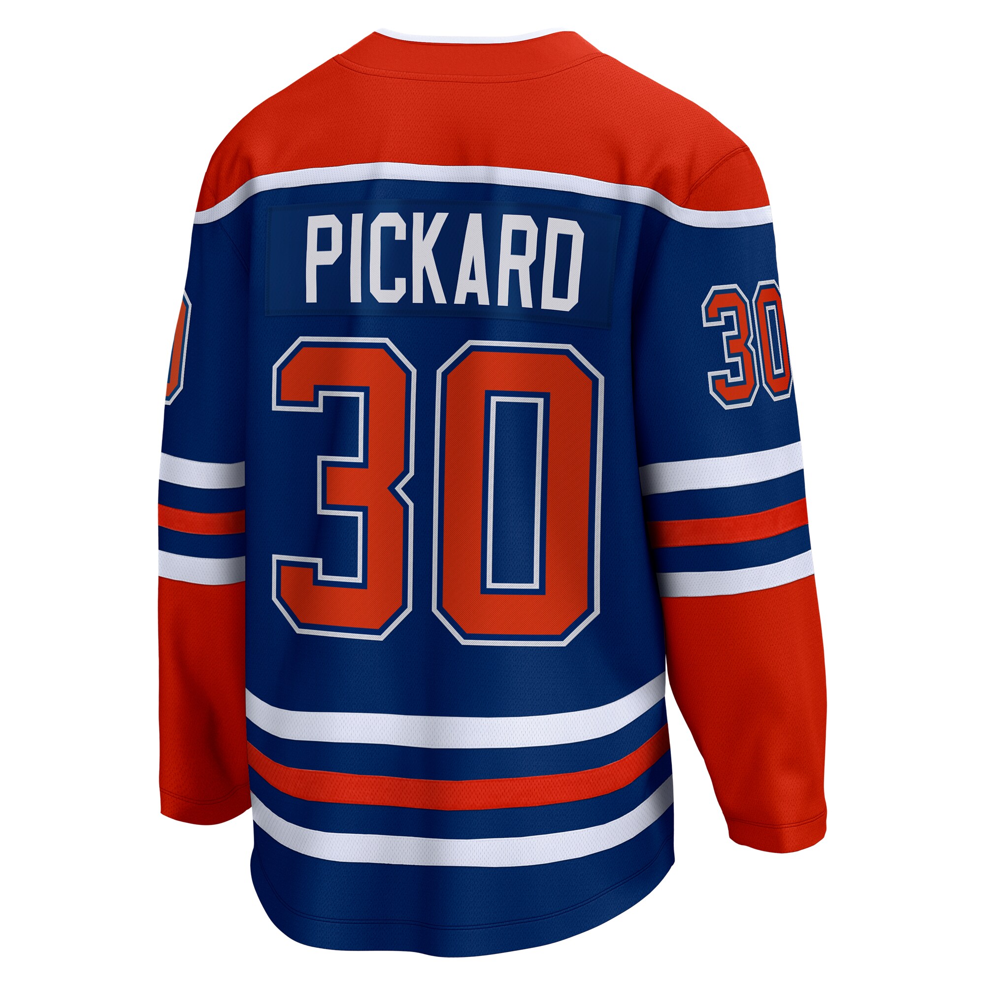 Calvin Pickard Edmonton Oilers Fanatics Home Premier Breakaway   Jersey – Royal