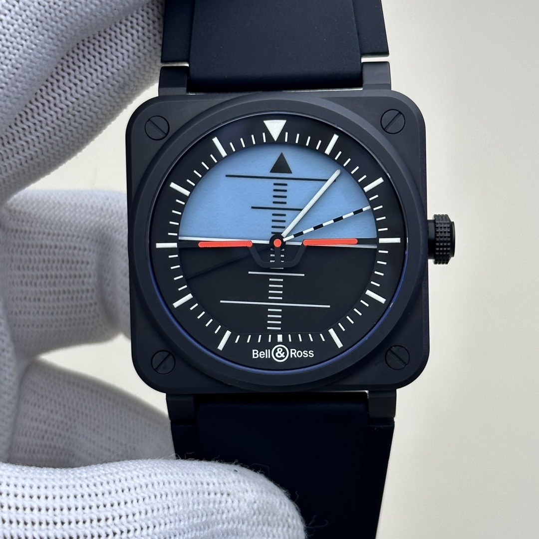 【Super Clone】Bell & Ross BR-03 Horizon Limited Edition BR03A-HRZ-CE/SRB 41mm Automatic Mens Watch