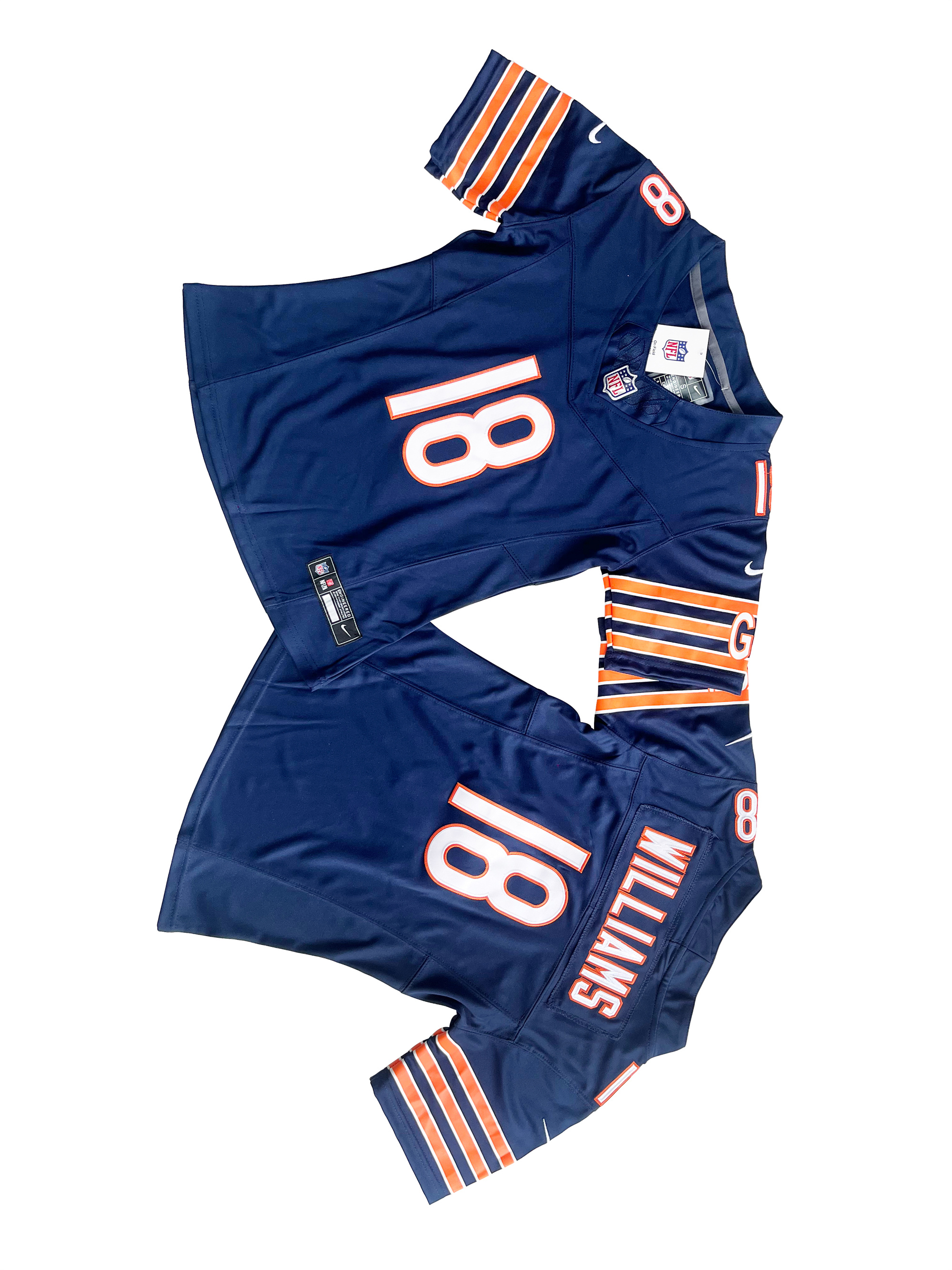 Women's Chicago Bears 18# Caleb Williams Vapor F.U.S.E. Limited Jersey