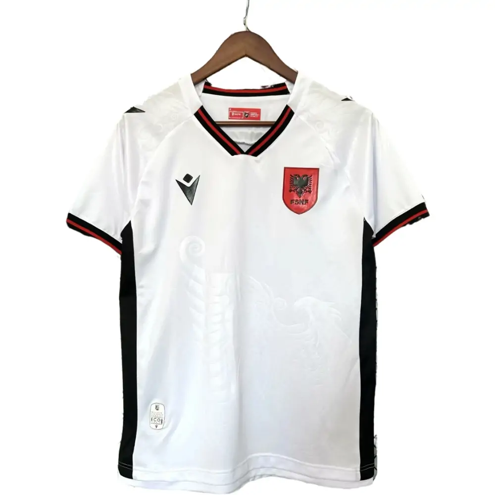 2025-26-Albania Away White-Jersey-Fans Edition