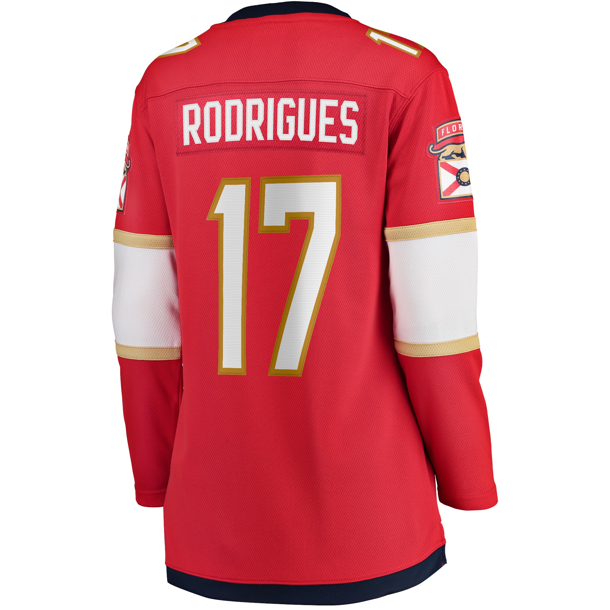 Evan Rodrigues Florida Panthers Fanatics Women’s Home Breakaway   Jersey – Red