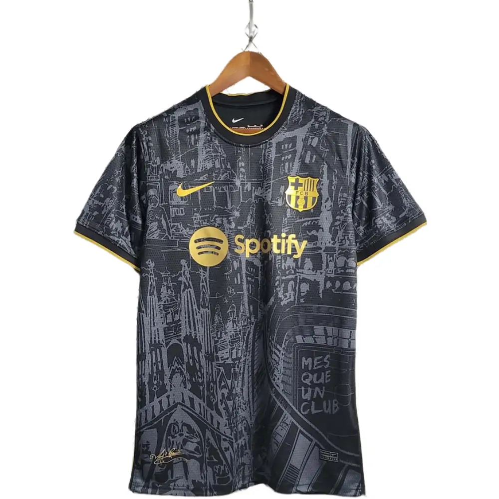2023/2024 Barcelona Special Edition Black Football Shirt 1:1 Thai Quality-Fans