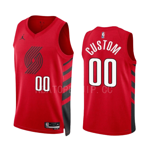 Custom Portland TrailBlazers 2022-23 Statement Jersey