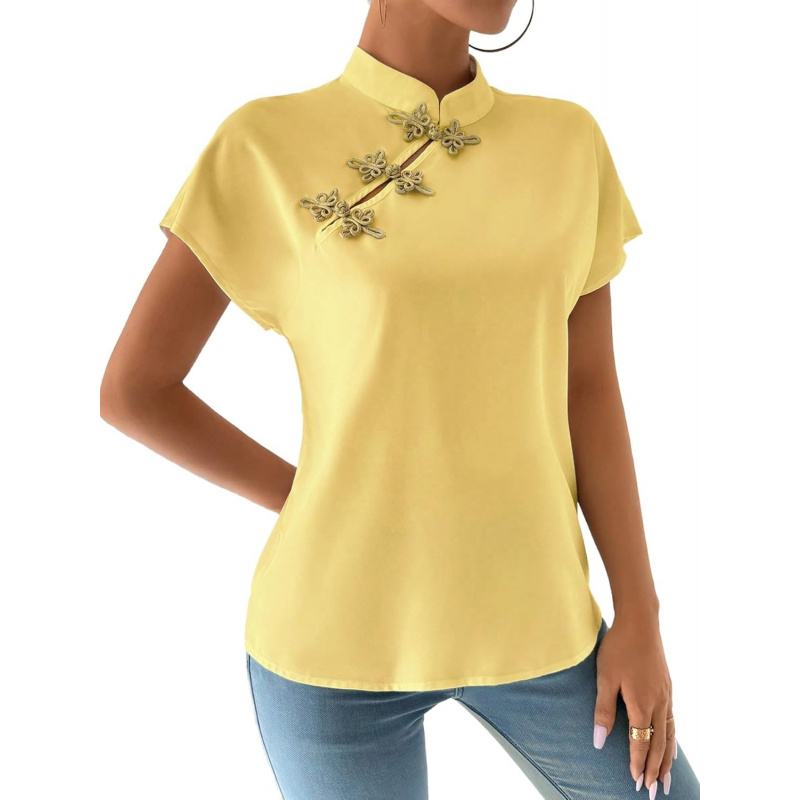 Women's Chinese Shirts Summer Cheongsam Tops