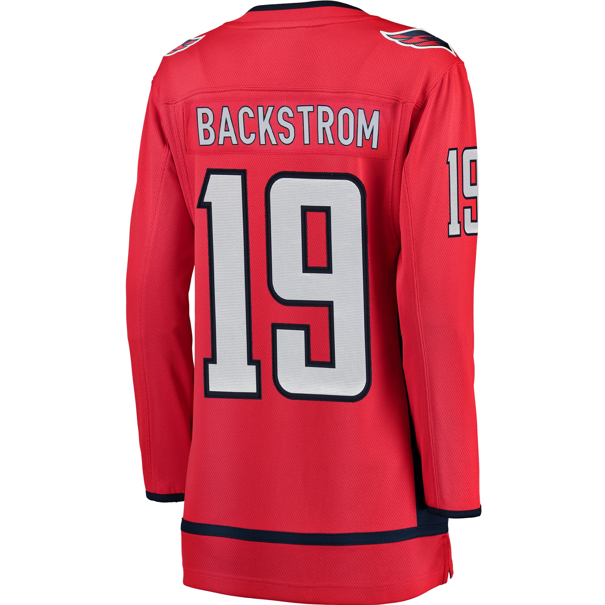 Nicklas Backstrom Washington Capitals Fanatics Women’s Home Breakaway   Jersey – Red
