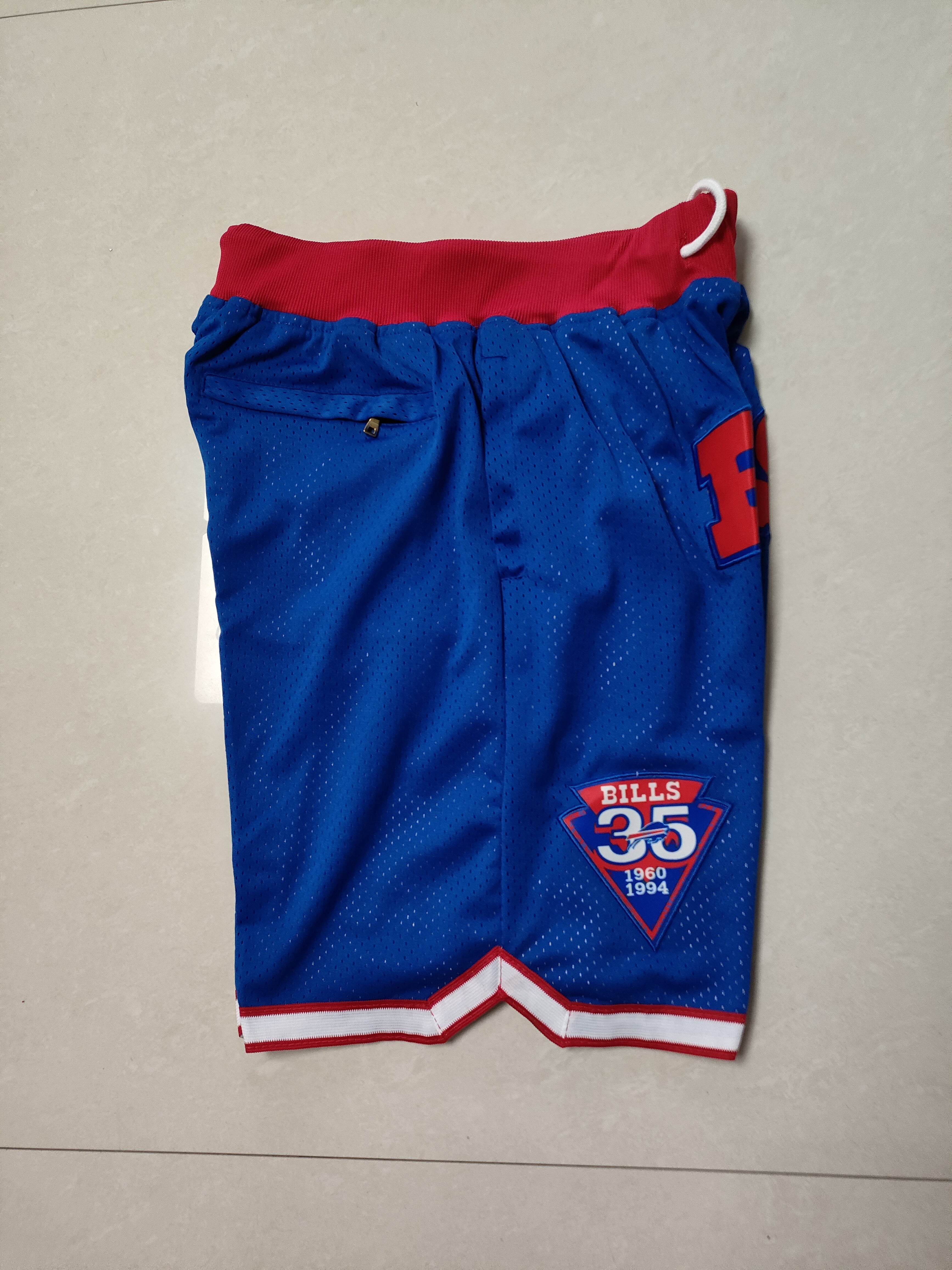 Buffalo Bills Blue Pocket Pants