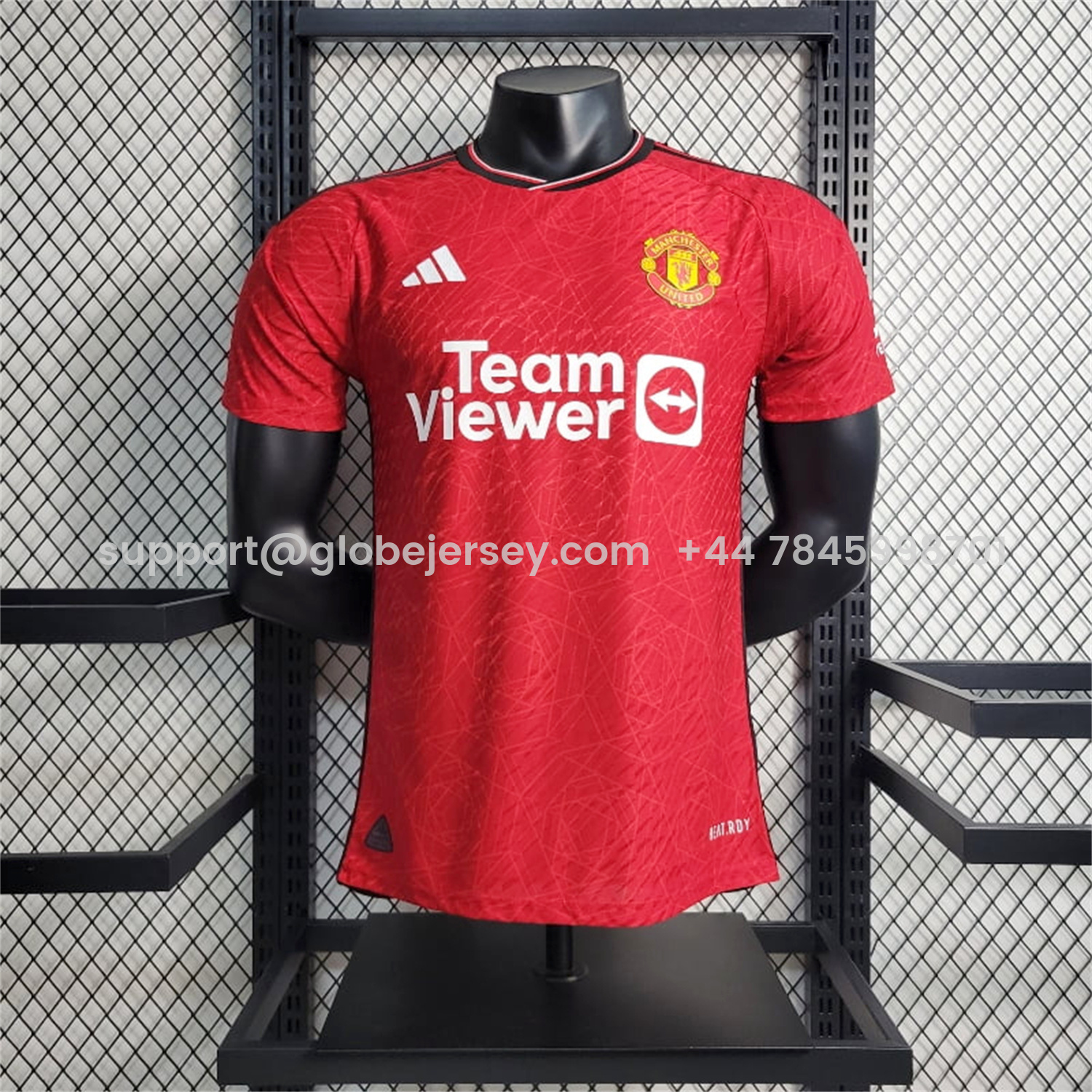 Retro Manchester United 2023-24 Home Red Jersey - Player Version