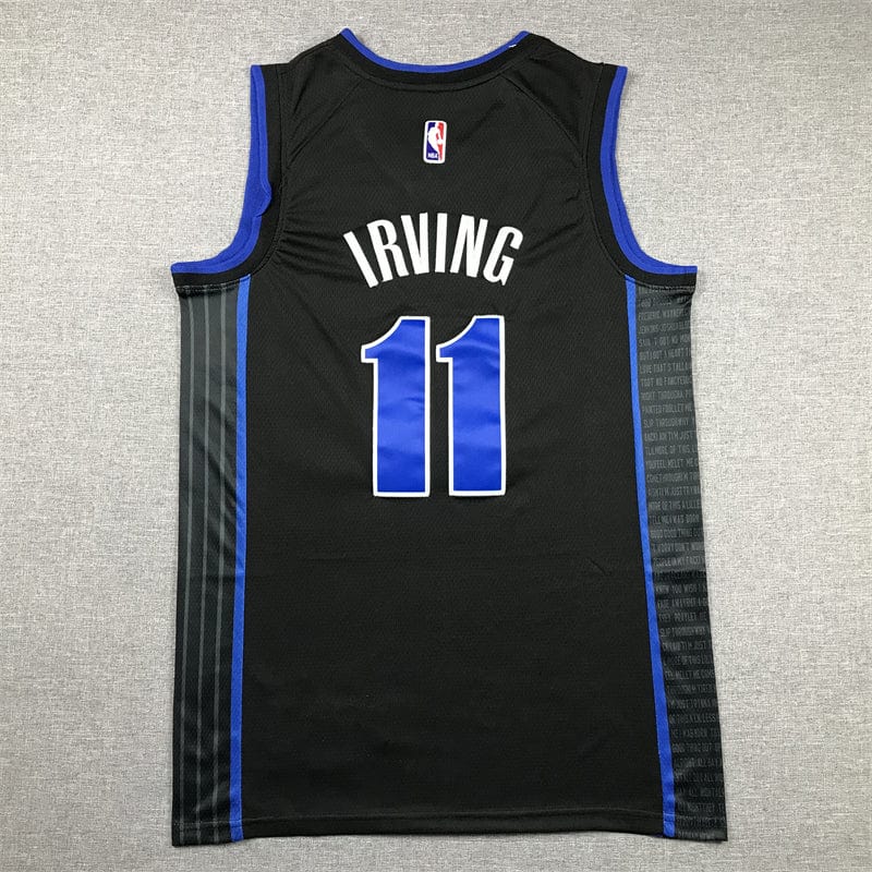 Men's Jersey 2024 Season Mavericks #11 Black City Edition IRVRNG