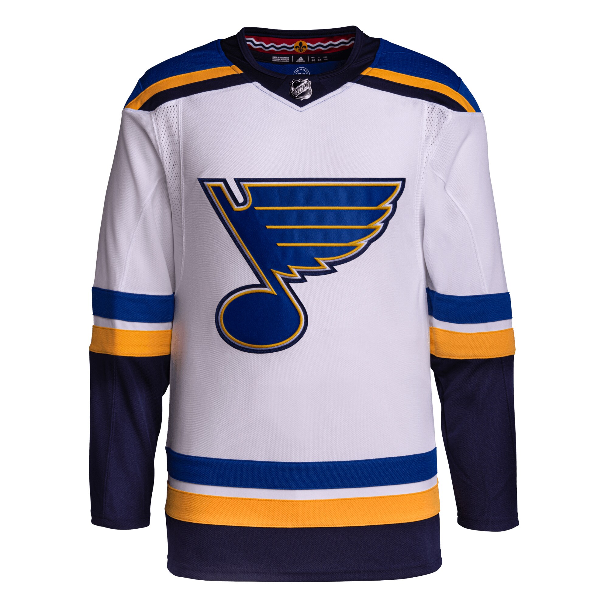 St. Louis Blues  Away Primegreen  JerseyÂ â€“ White