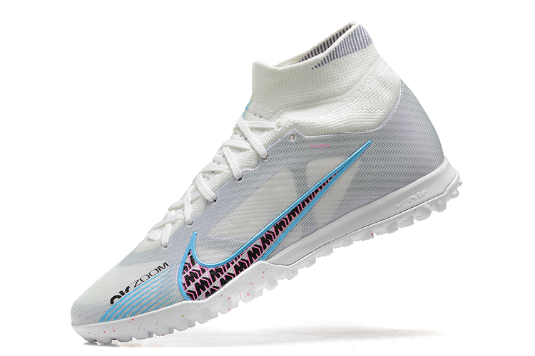 Assassin XV high-top fully knitted waterproof MD air cushion grass spike football shoes