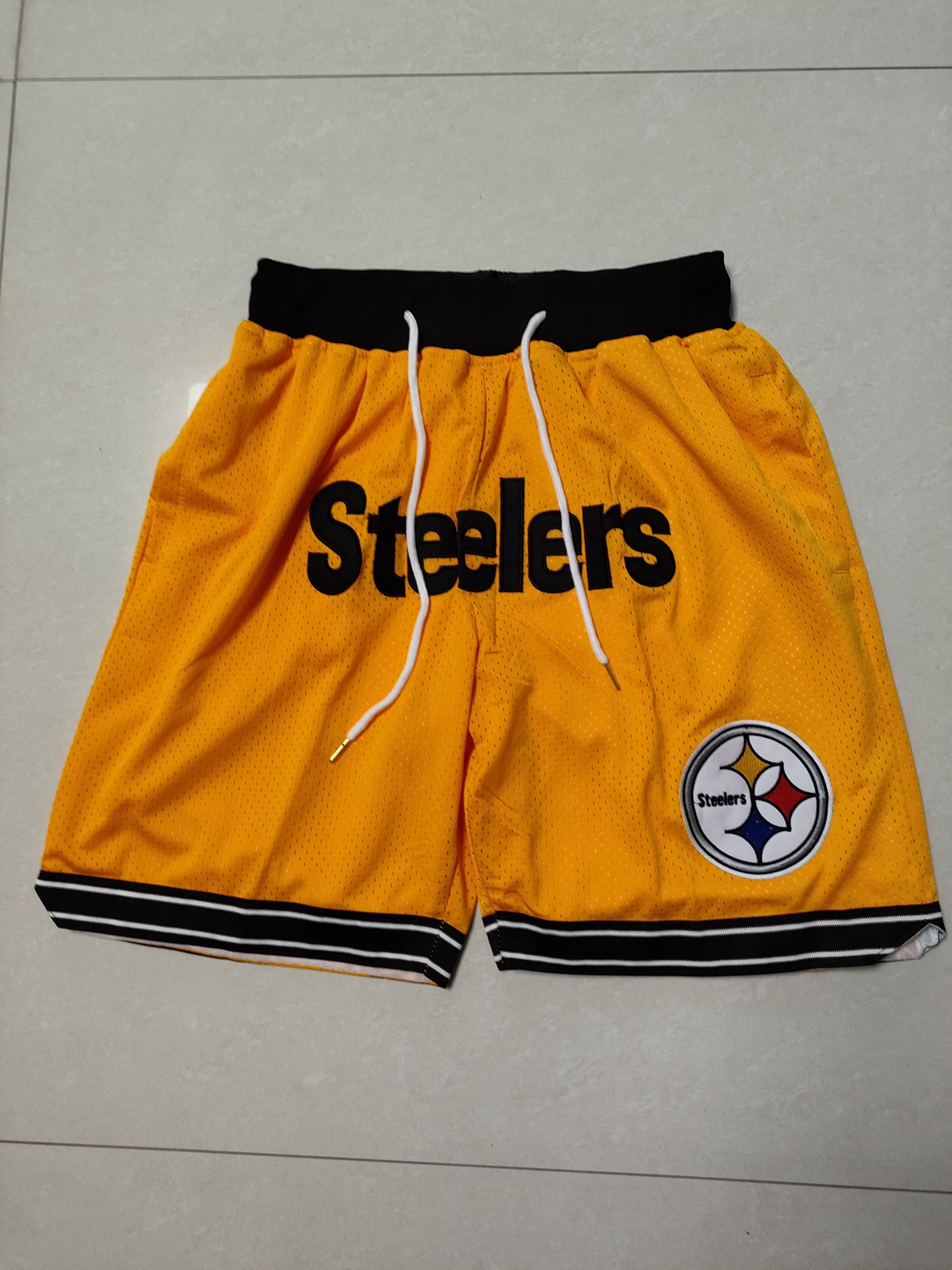 Pittsburgh Steelers yellow pocket pants