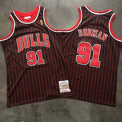 Chicago Bulls Rodman 91 Black MN