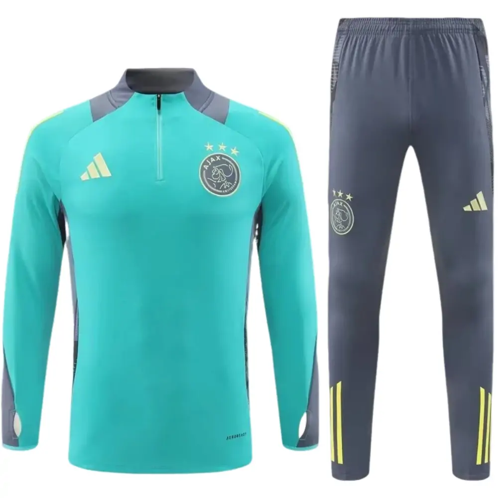 2024/25 Ajax Green Half Zip Training Jersey