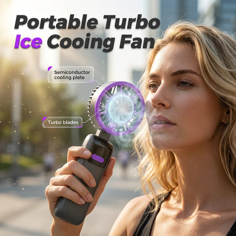 Portable Handheld Cooling Fan