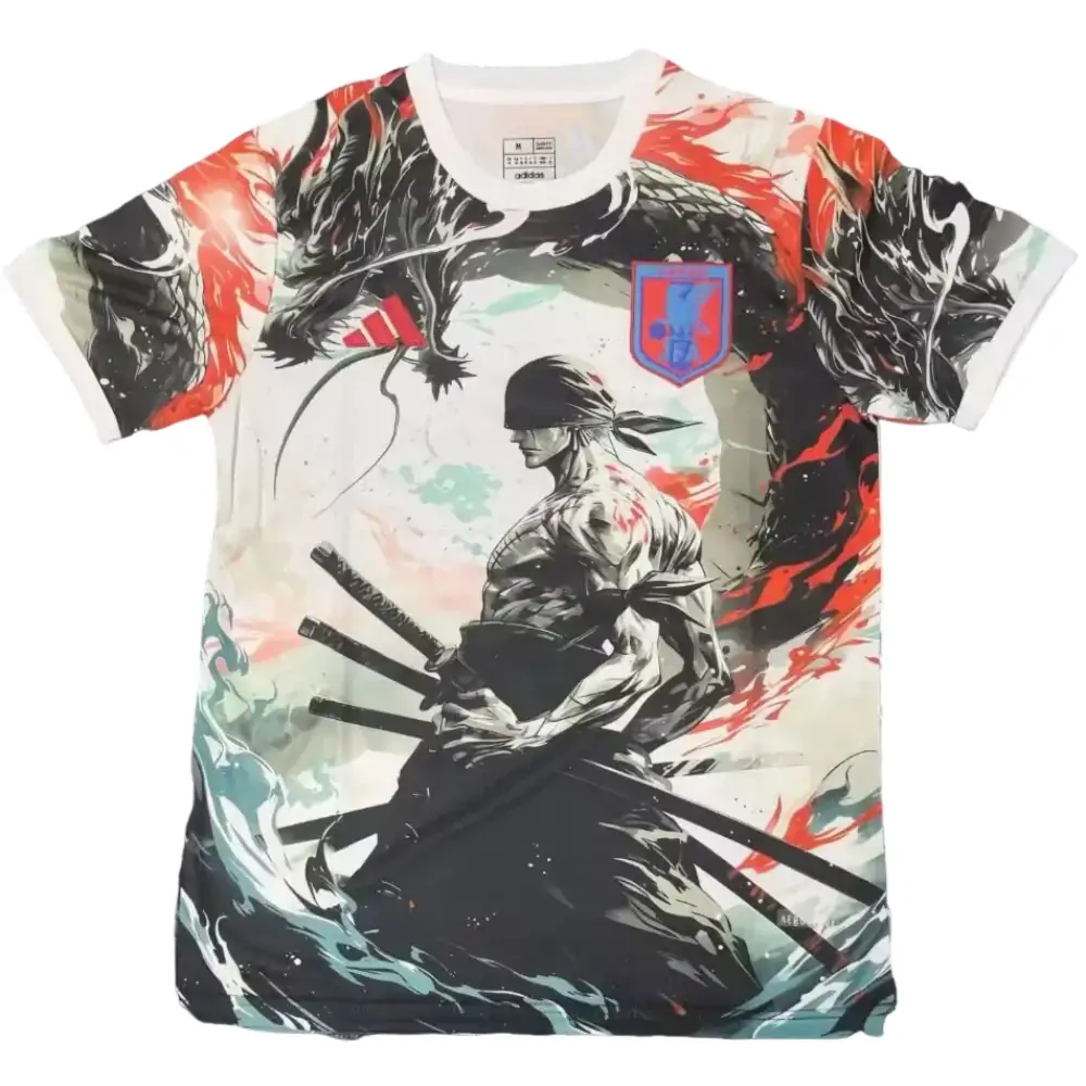 2025-26 Japan Red Zoro Jersey - Fan Edition