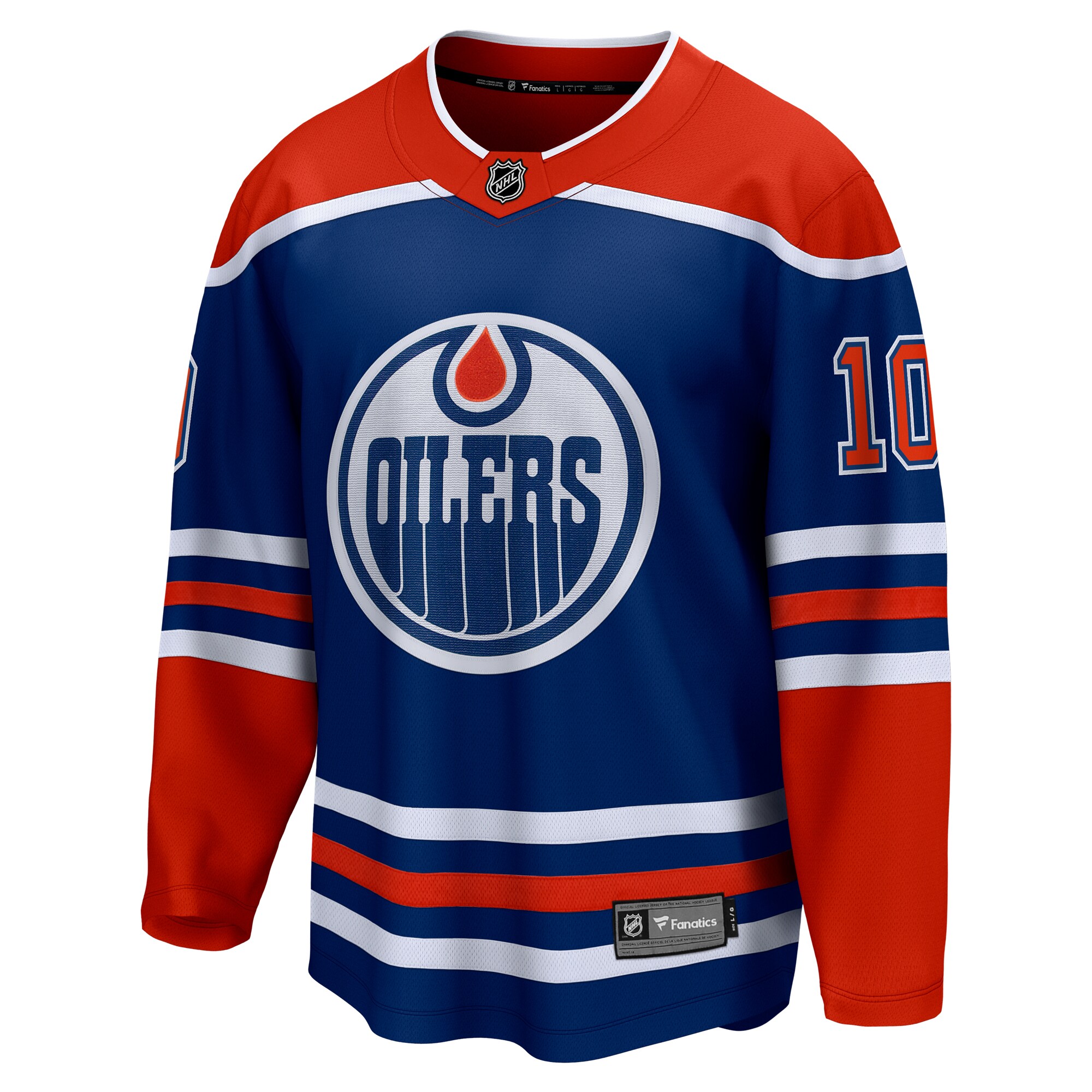 Derek Ryan Edmonton Oilers Fanatics Home Breakaway Jersey – Royal