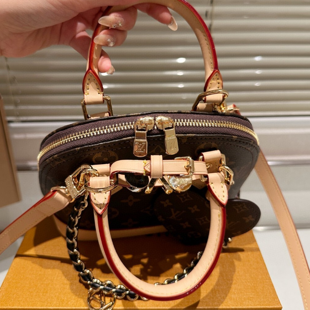 Louis Vuitton Alma Monogram BB Brown 9.8 Inches M14339