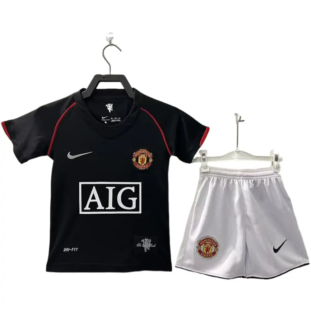 2007/08 Manchester United Retro Second Away - Kids' Shirt