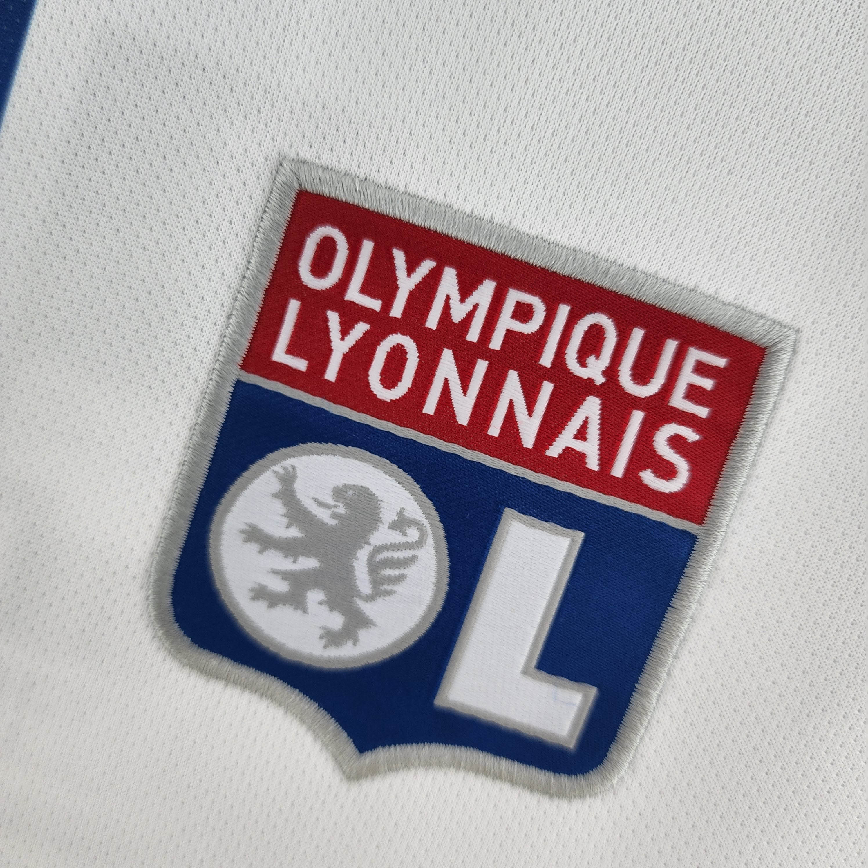 2022/2023 Lyon Home Football Shirt - Fans Edition