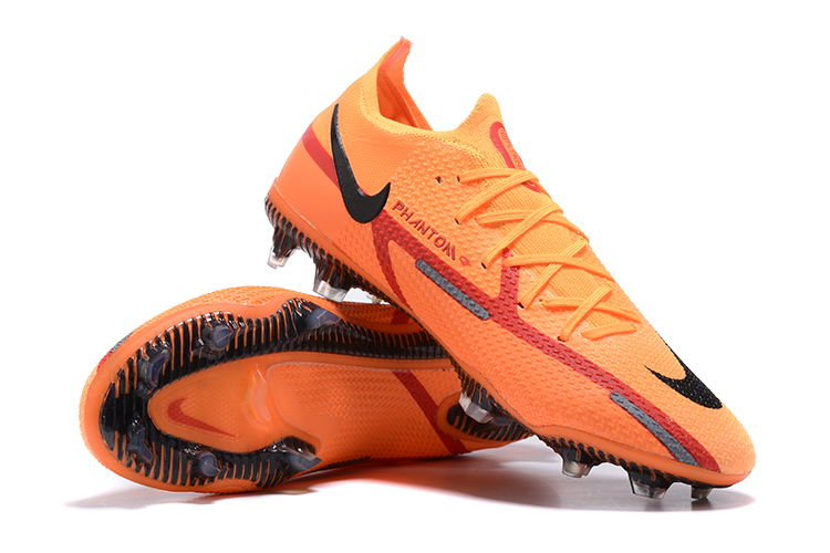 Shock Wave series Nike low-top Phantom GT2 waterproof Recharge all-knit FG football shoes Nike Phantom GT2 Elite FG