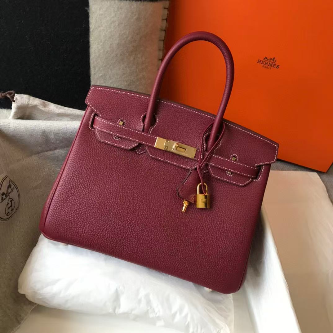 Hermes Birkin 25-35cm custom TOGO customization