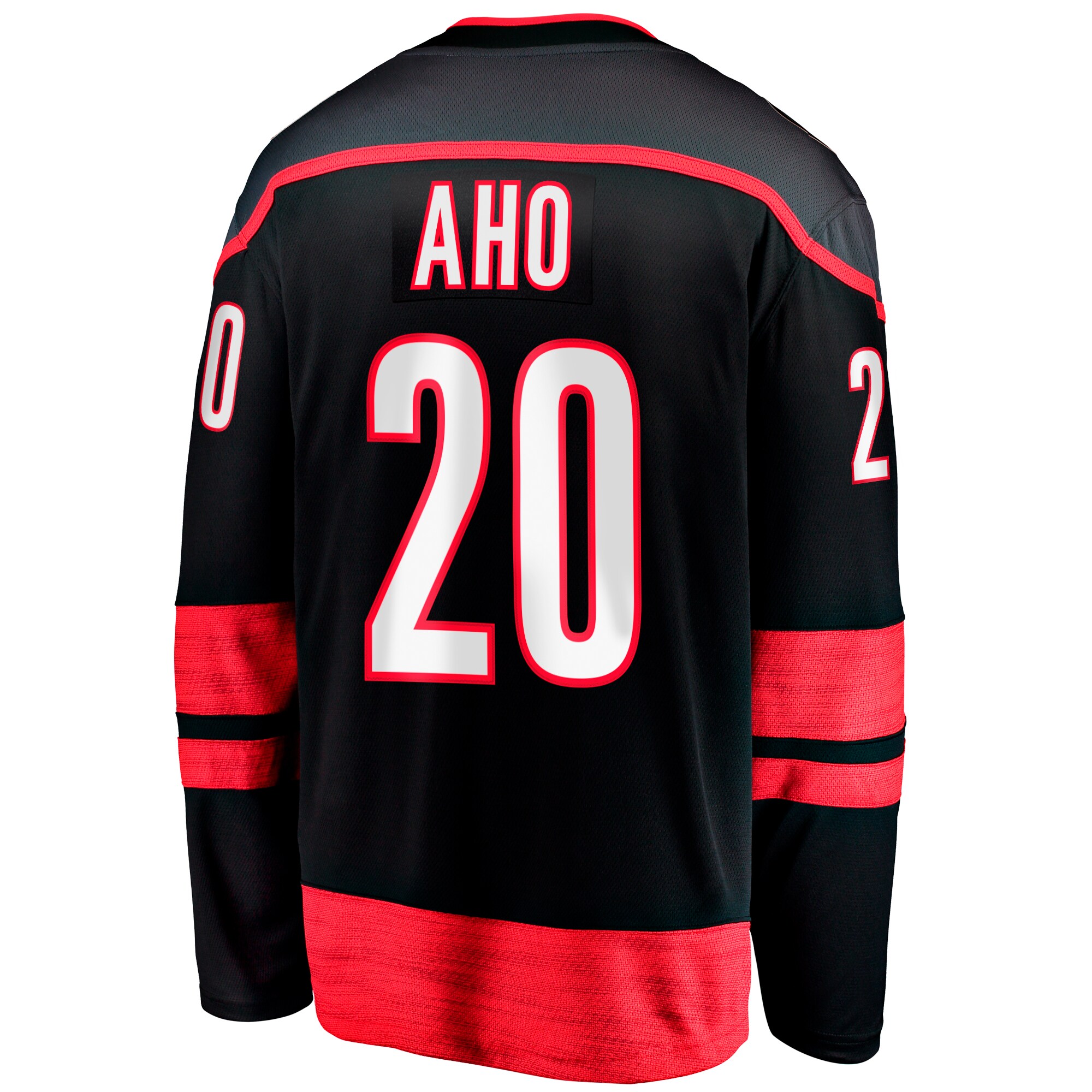 Sebastian Aho Carolina Hurricanes Fanatics Home Breakaway Jersey – Black