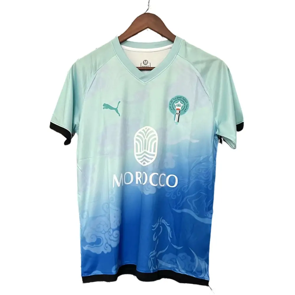 2025-26 Morocco Training Jersey Light Blue - Jersey - Fan Edition