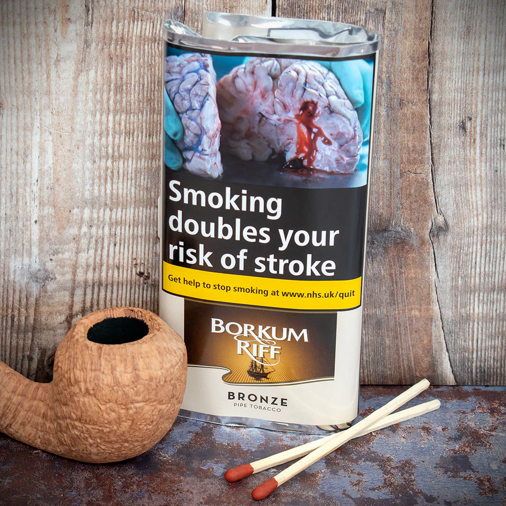 Borkum Riff Bronze (Bourbon Whiskey) Pipe Tobacco - 50g Packet