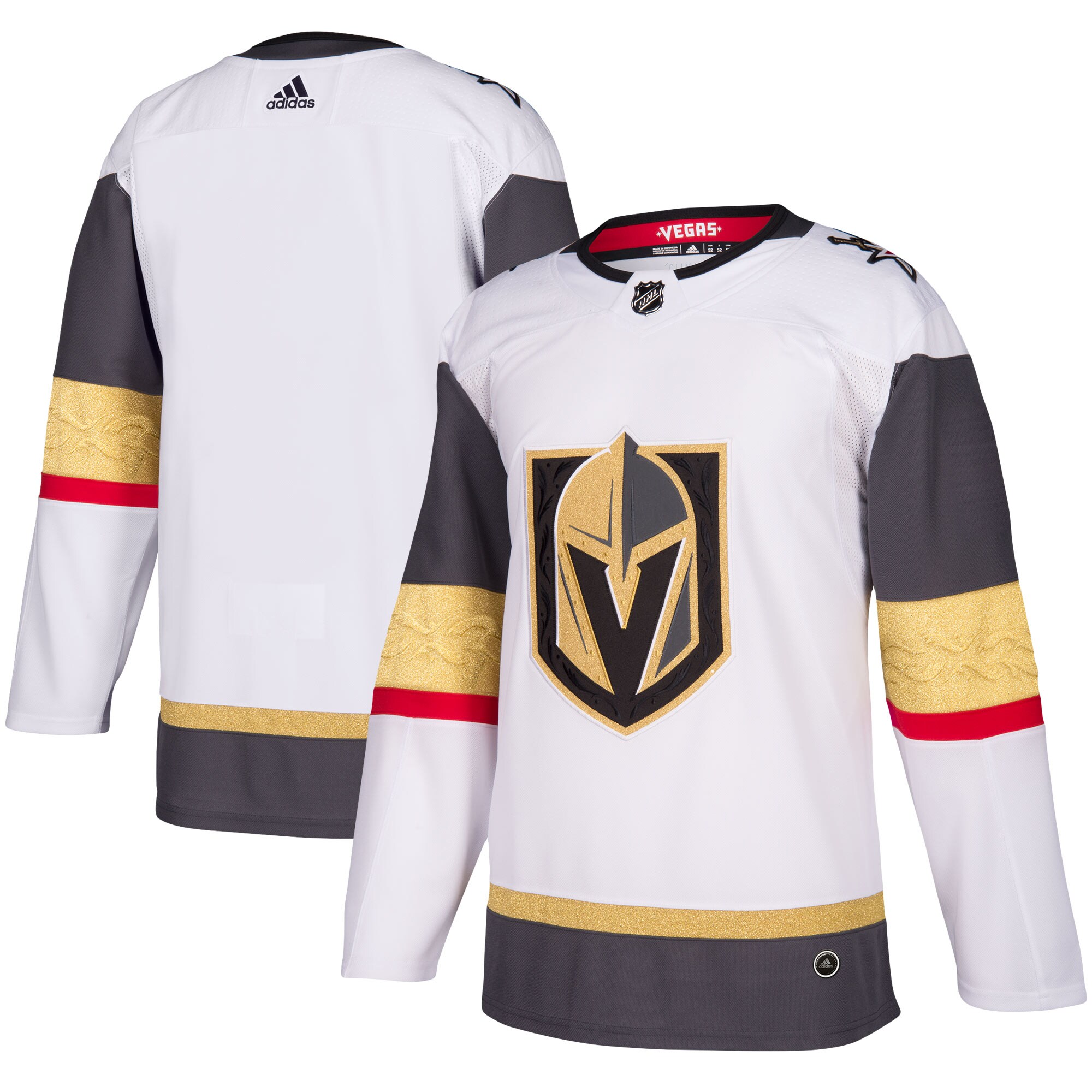 Vegas Golden Knights  Away  Blank Jersey – White