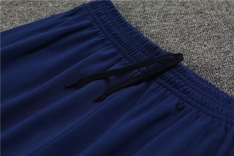 2024/25 France half pull training jersey light blue 1:1 Thai quality set